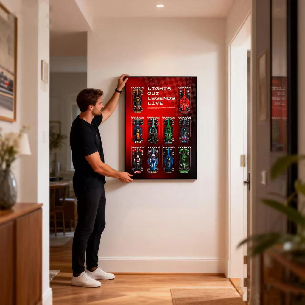 Lego Speed Formula 1 Wall Display