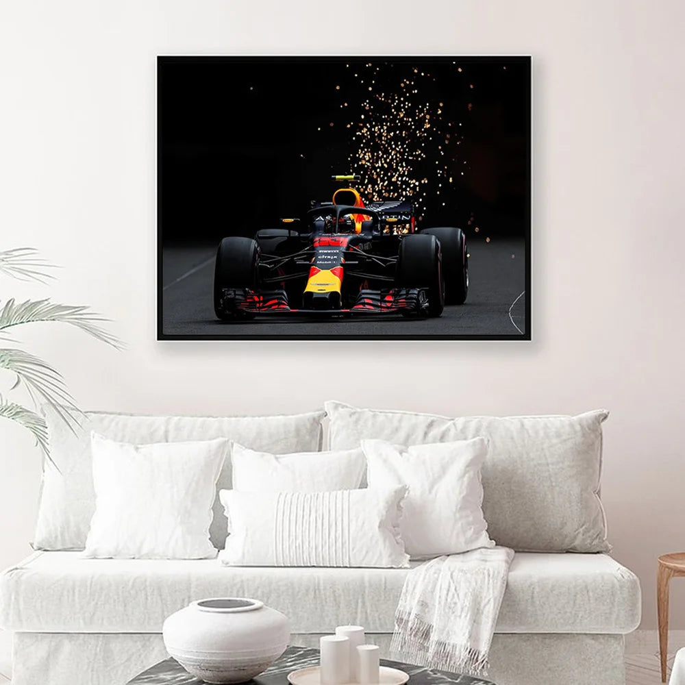 Max Verstappen Formula 1 Artwork