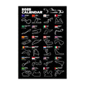 2025 F1 Calendar Artwork