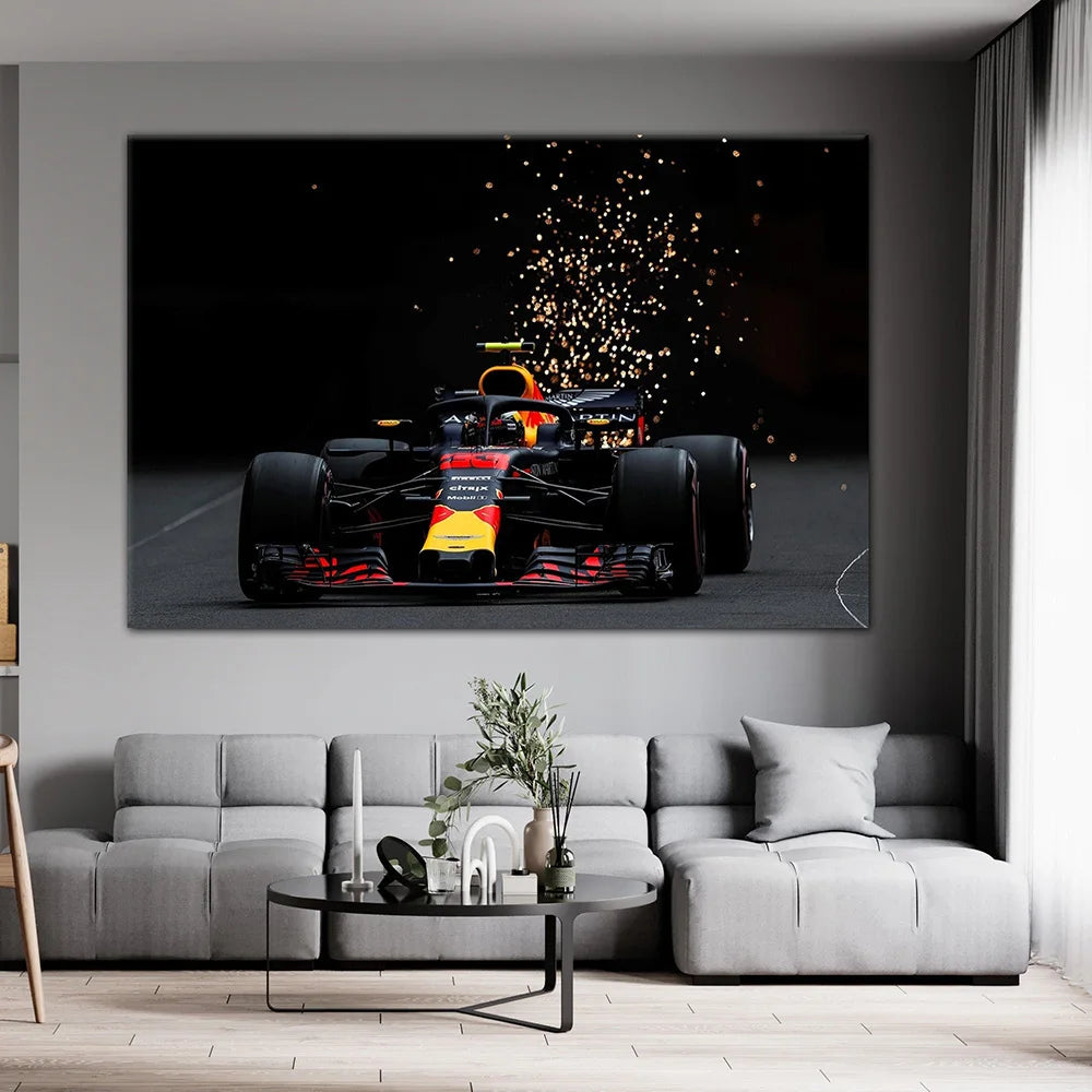 Max Verstappen Formula 1 Artwork