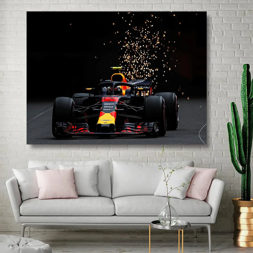 Max Verstappen Formula 1 Artwork